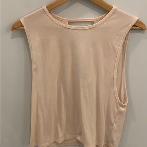 Blush workout top